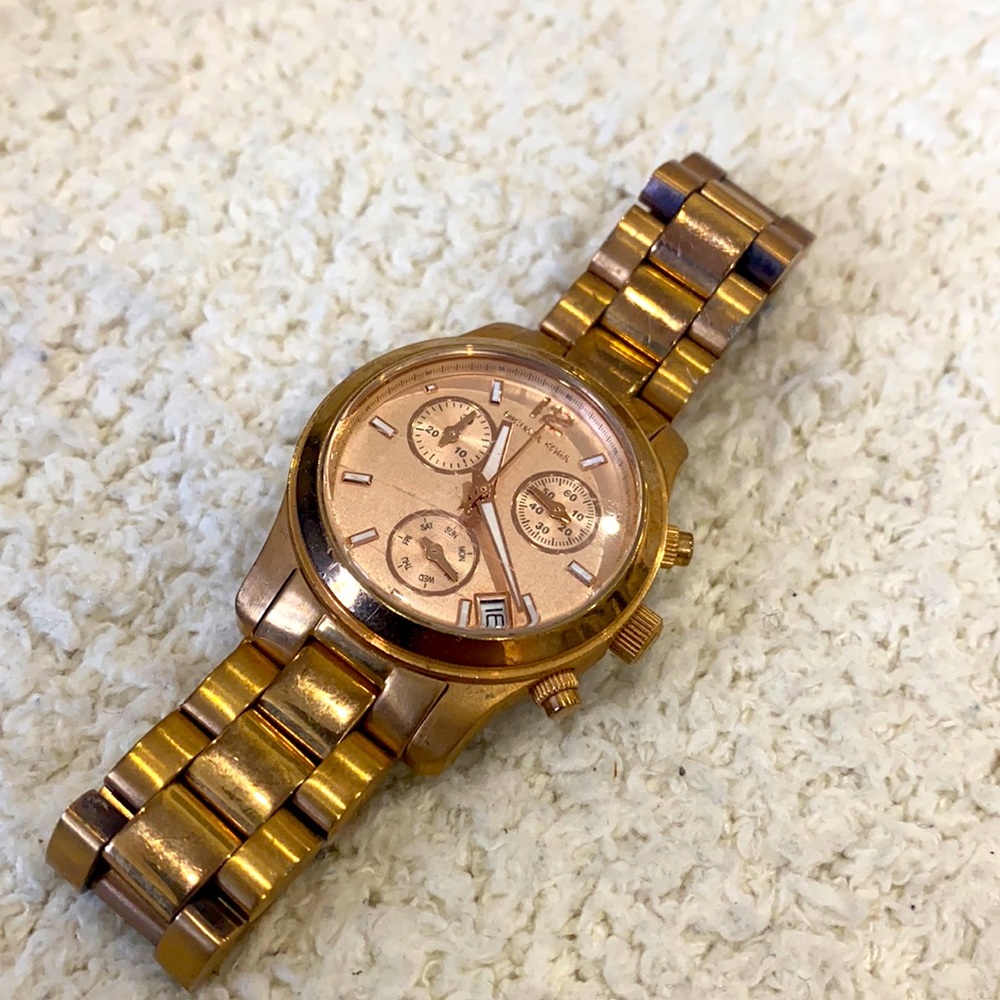 Michael Kors Rose Gold Watch